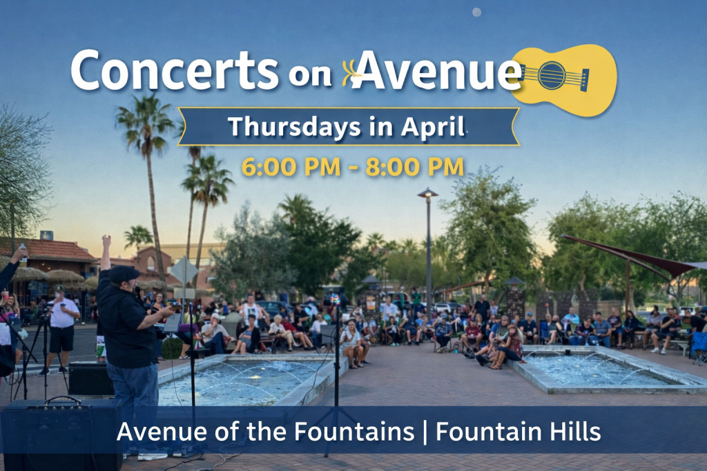 concerts on the avenue in fountain hills