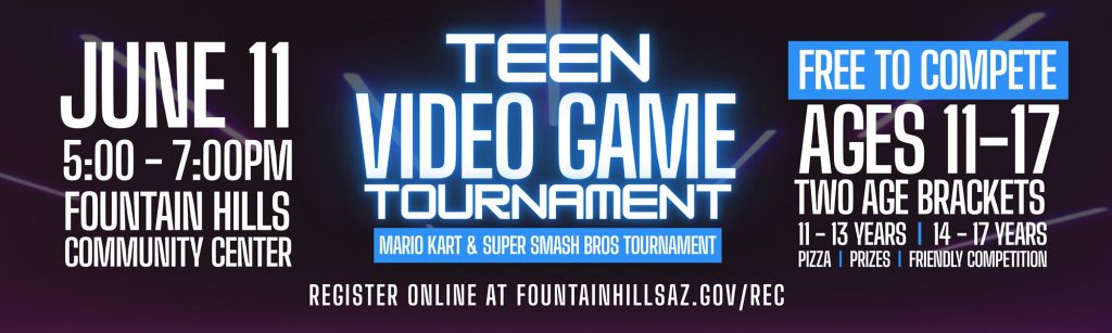 TEEN VIDEO GAME TOURNAMENT